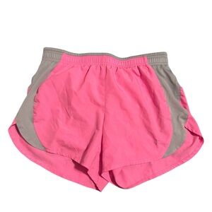 Danskin Now Pink and Gray Athletic Shorts